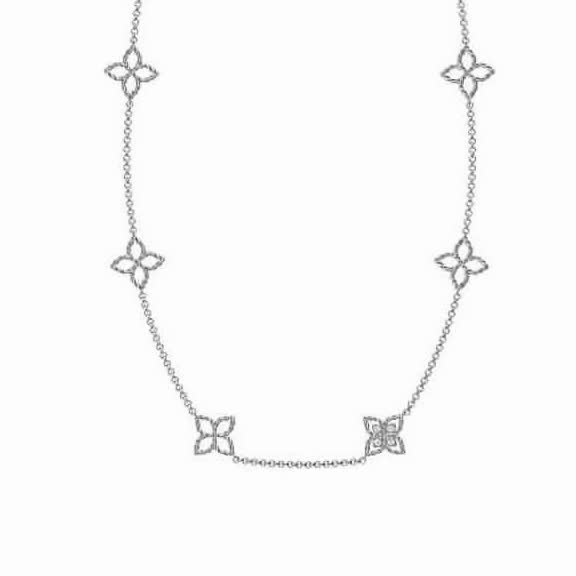 Van Cleef & Arpels Alhambra Diamond Necklace
